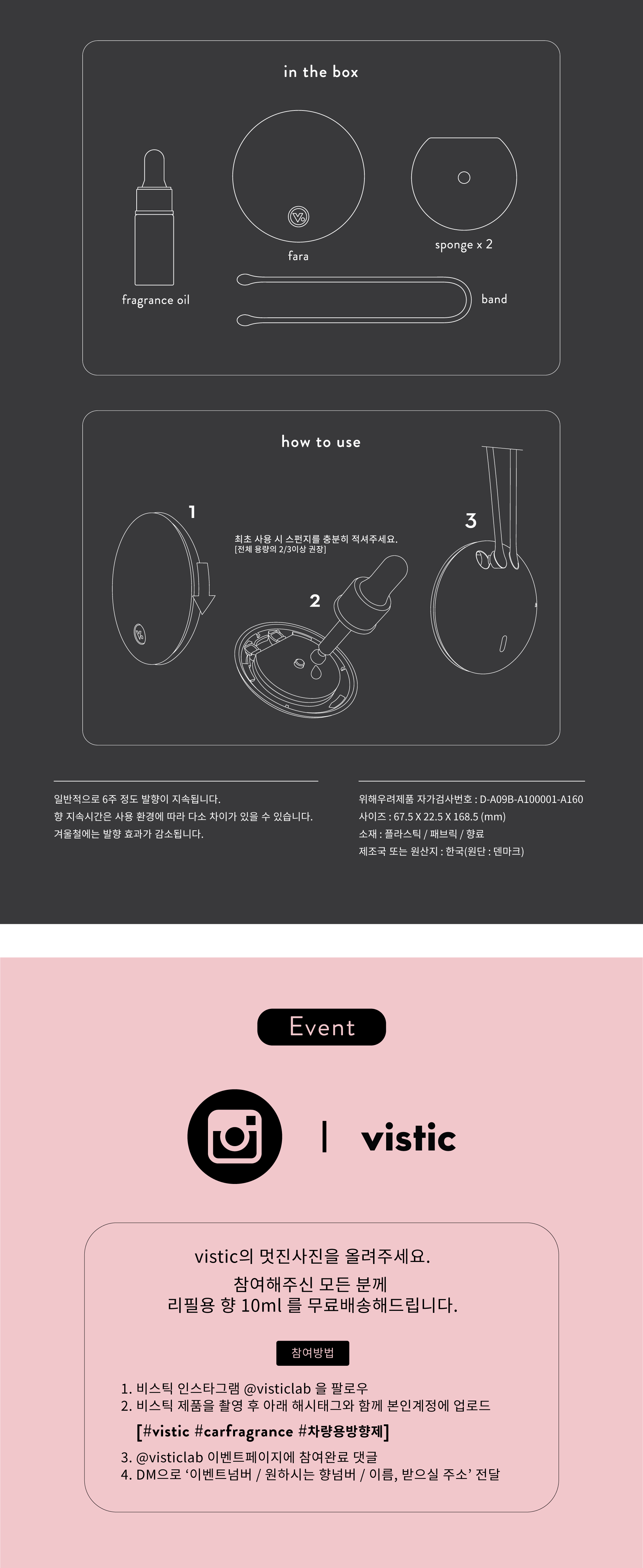 Car Air Freshener vistic Unstick Car Air Freshener