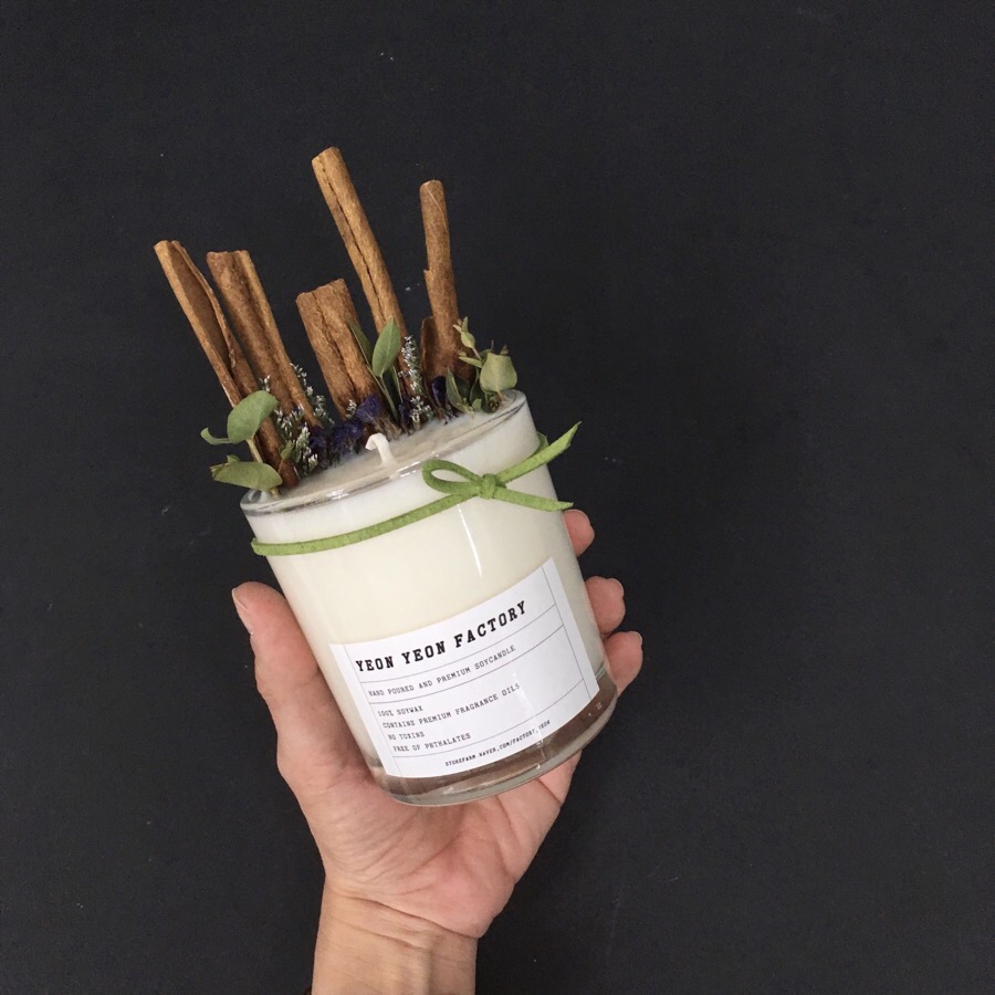 NEW CANDLE Cinnamon So Candle Citronella Eucalyptu