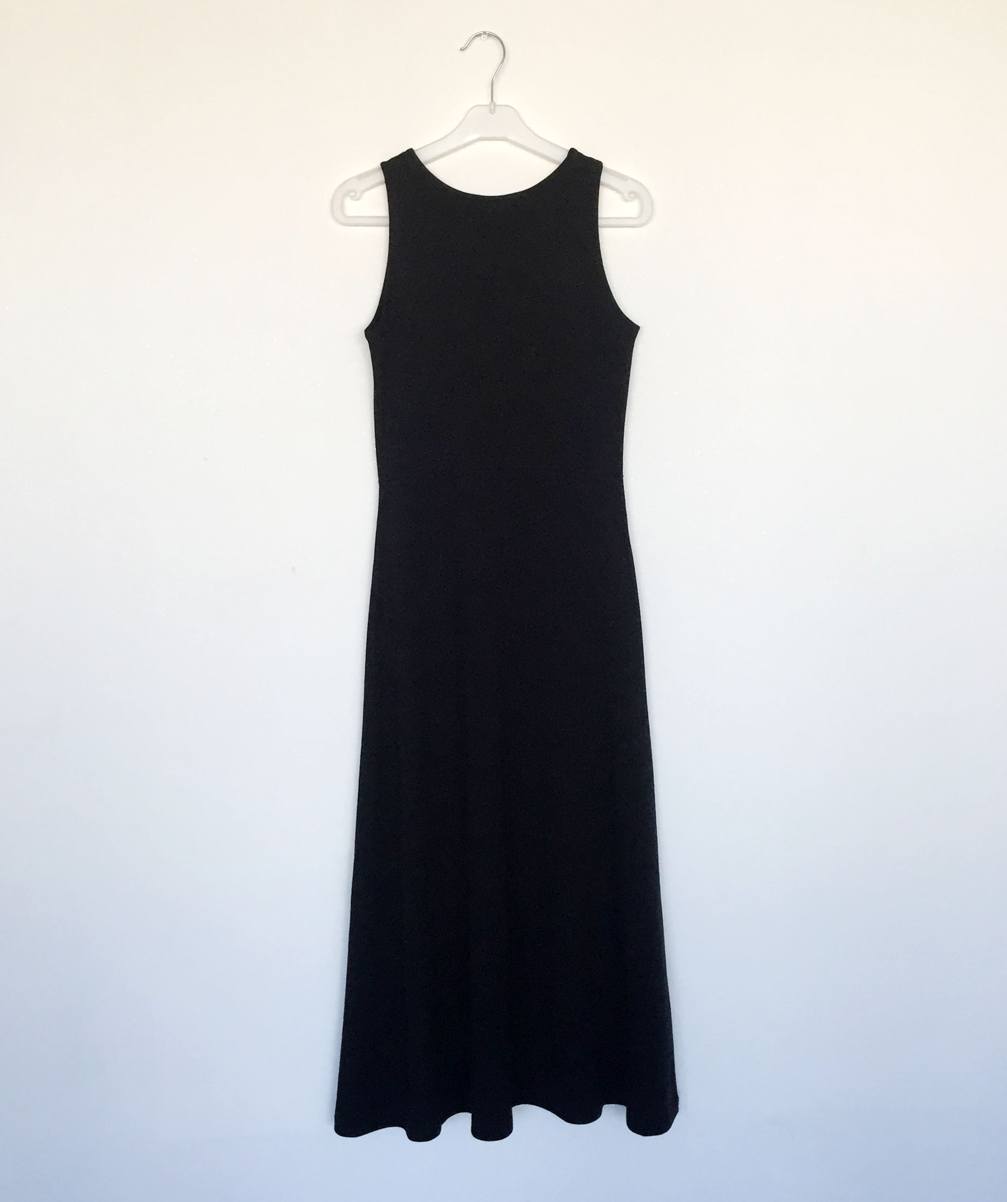 NEW FASHION LADY GIRL DRESS Navy Flare Long Dress 