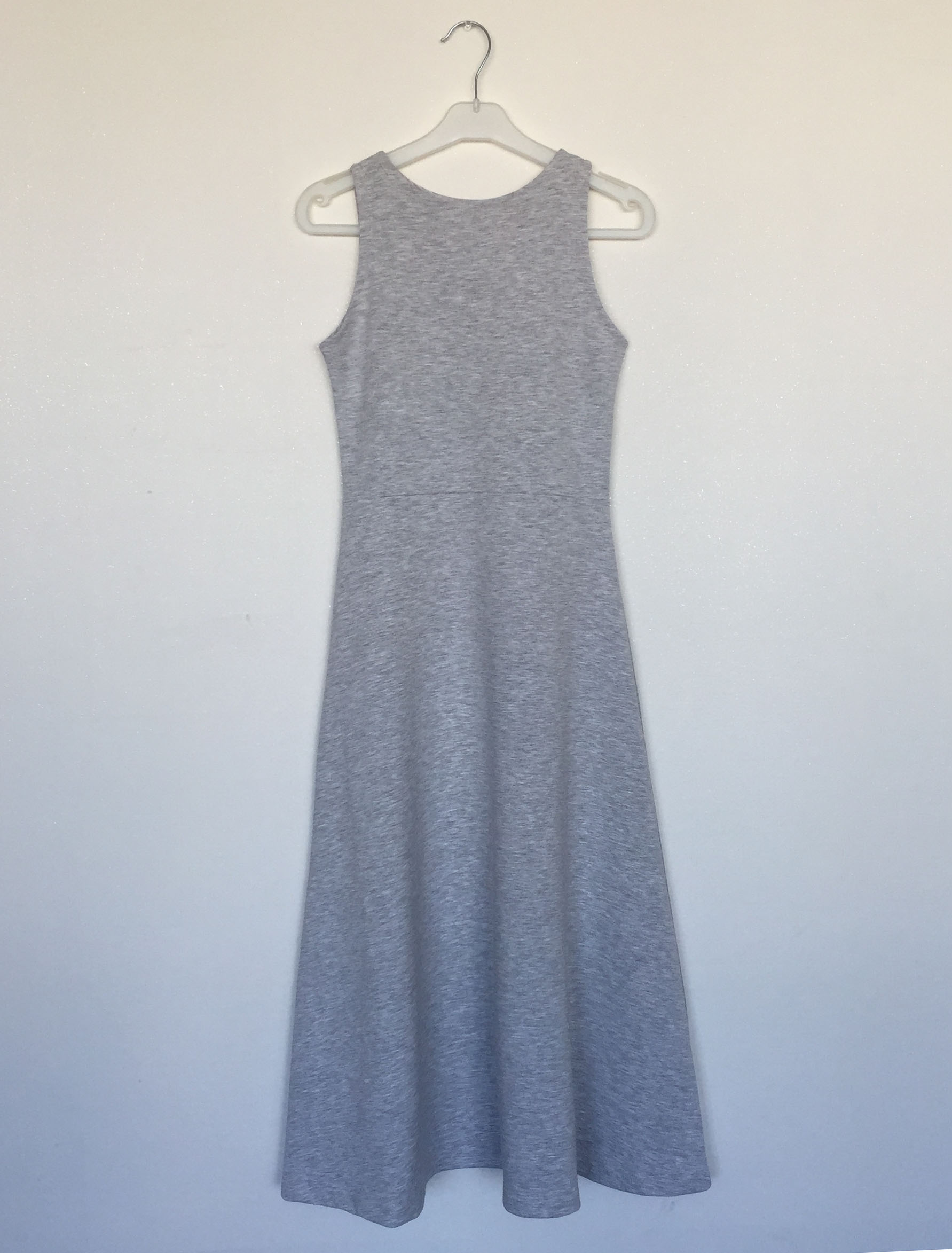 NEW FASHION LADY GIRL DRESS Navy Flare Long Dress 