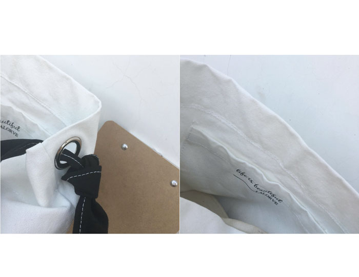 NEW ECO BAG LETTERING TWOWAY ECHO BAGS Unique One-