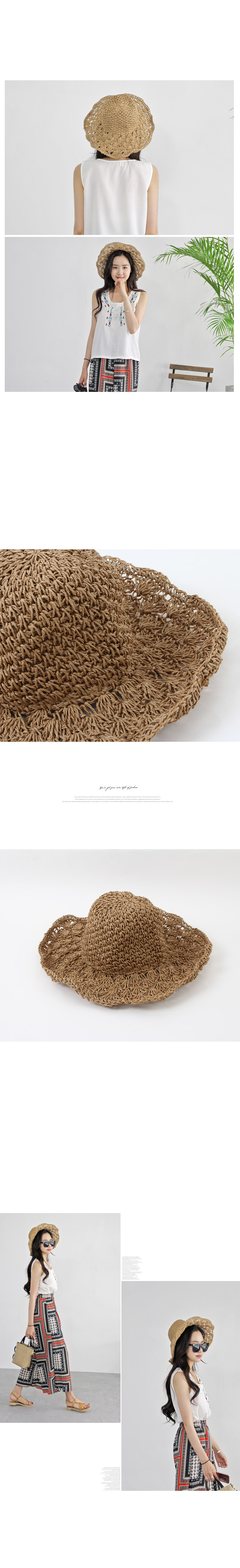 New Hat Simple Straw Raffia Hat Summer Hat Fedora 