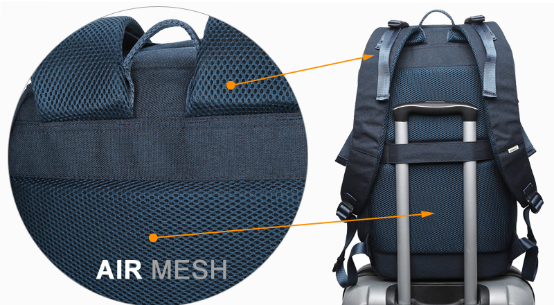 Carrier compatible storage space Many backpack col