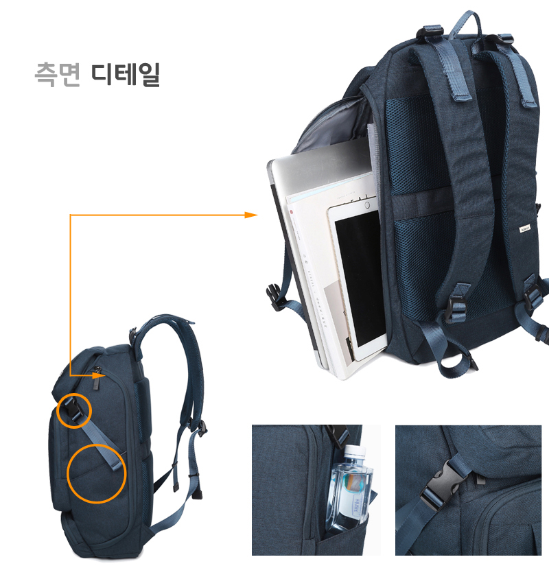 Carrier compatible storage space Many backpack col