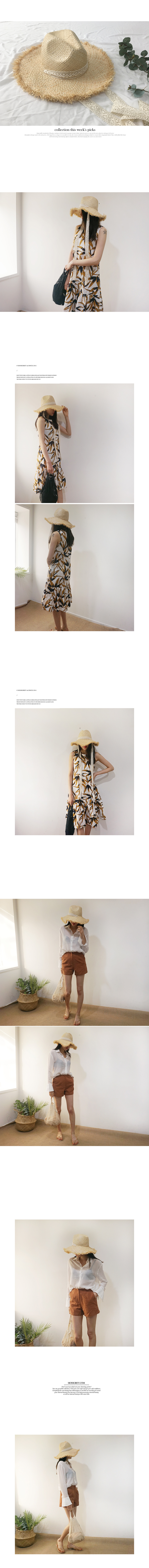 New Hat Moss Gray Strap Raffia Fedora Straw Panama