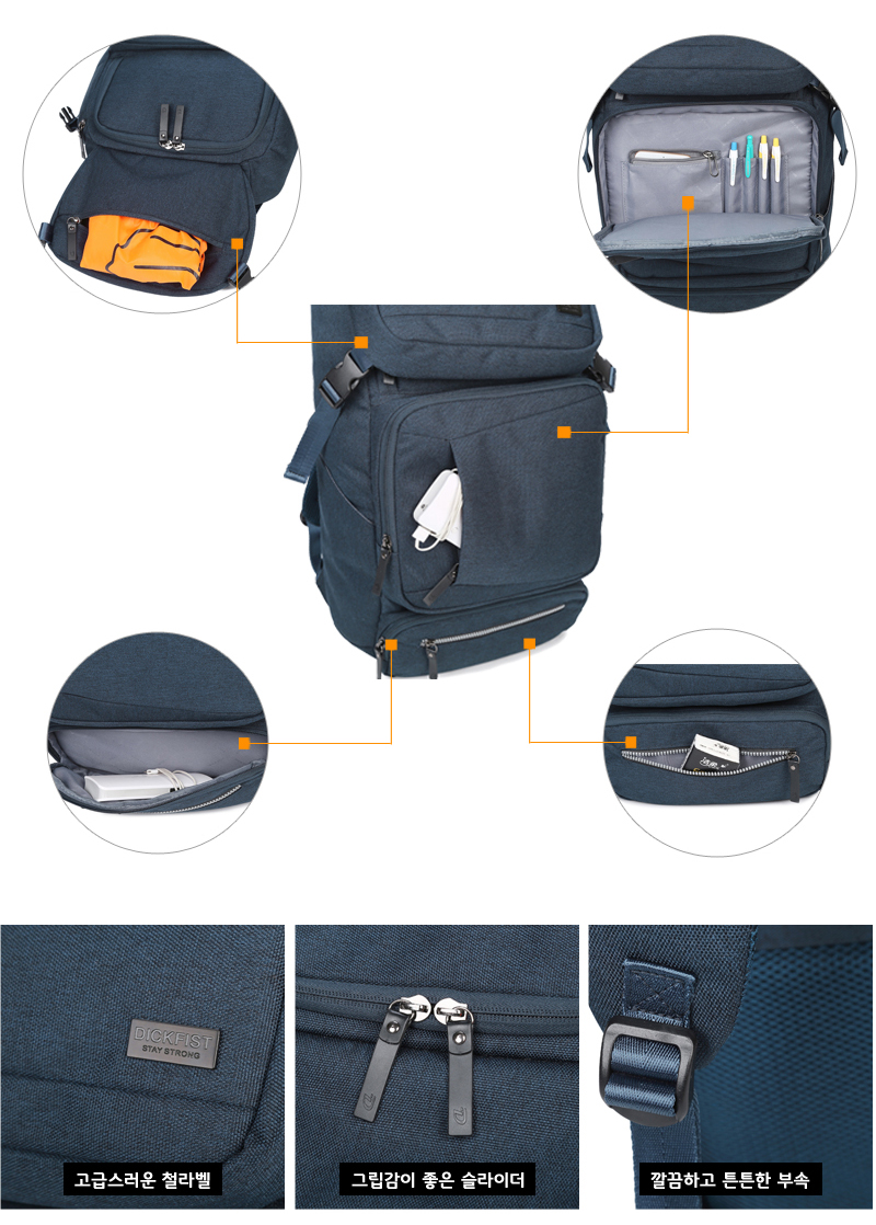 Carrier compatible storage space Many backpack col