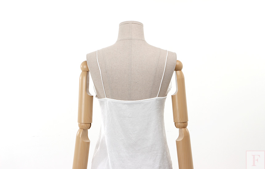 Silk lace sexy Nishikody 2color Sleeveless Tee Wom