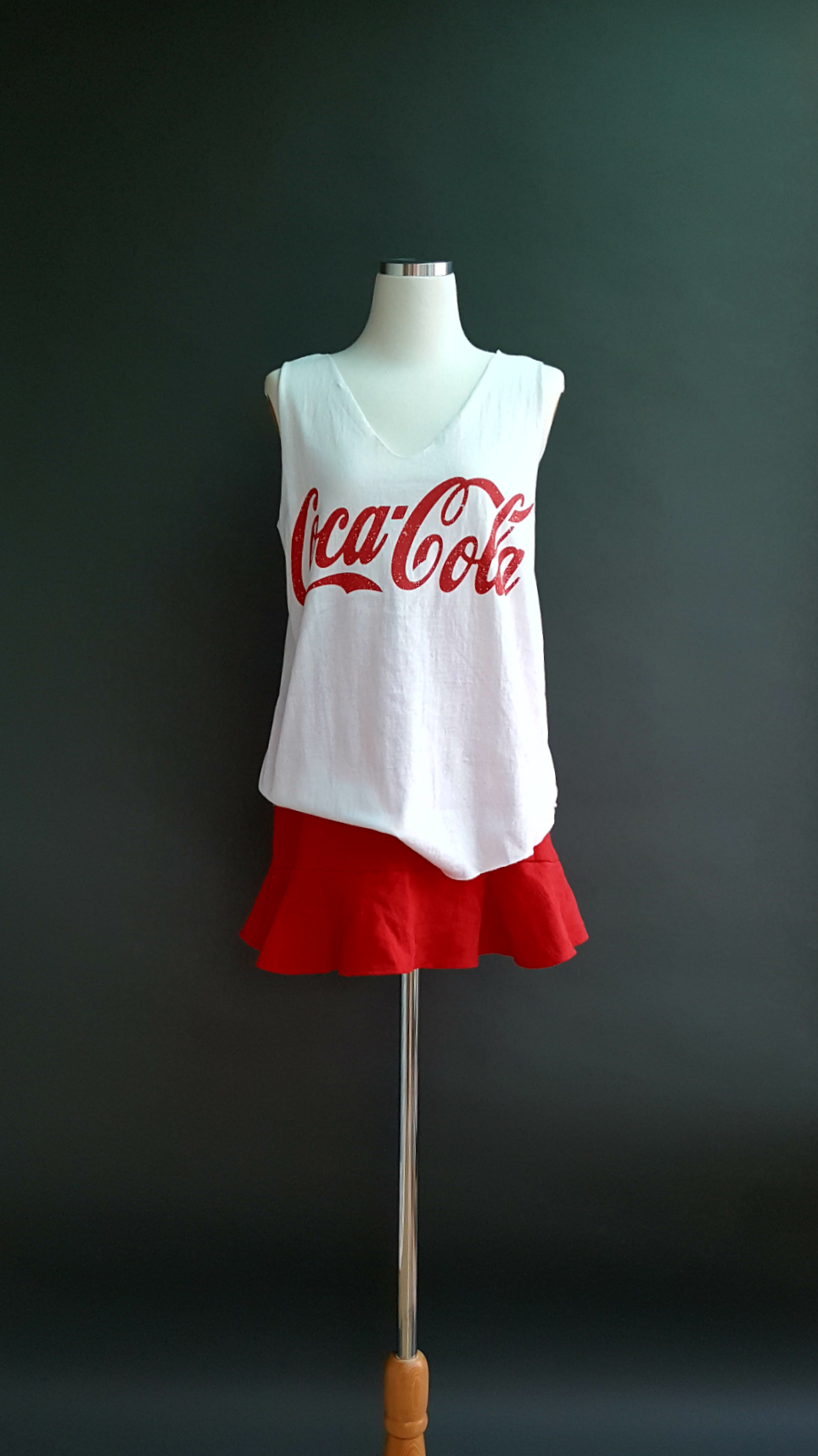 Coca Cola T-Shirt Sleeveless Envy Koko Semi-styled