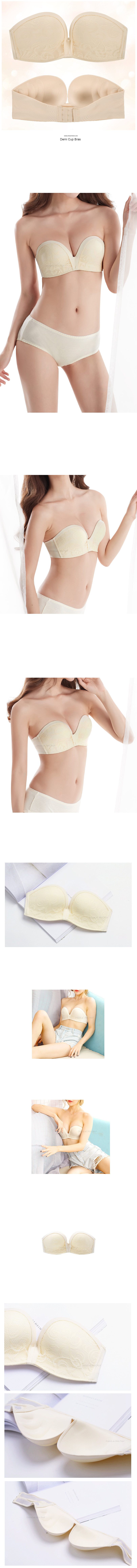 Off-Shoulder Bra, Shoulder strap-less underwear in