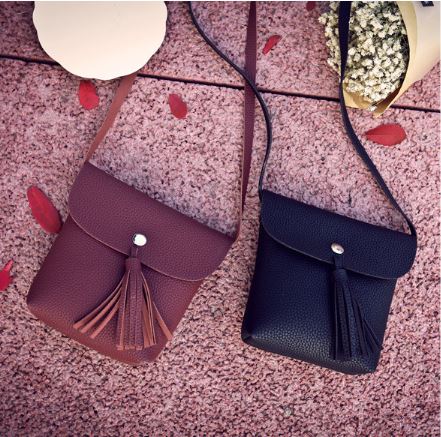 New Wonder Black Cellphone Mini Cross Bags 20's