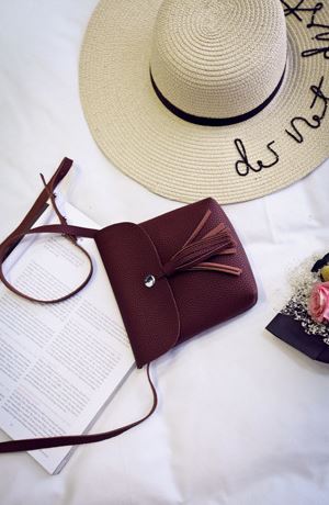 New Wonder Black Cellphone Mini Cross Bags 20's