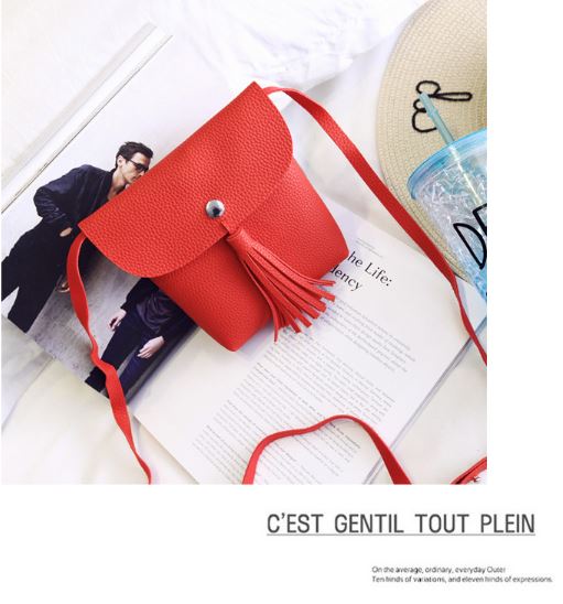 New Wonder Black Cellphone Mini Cross Bags 20's