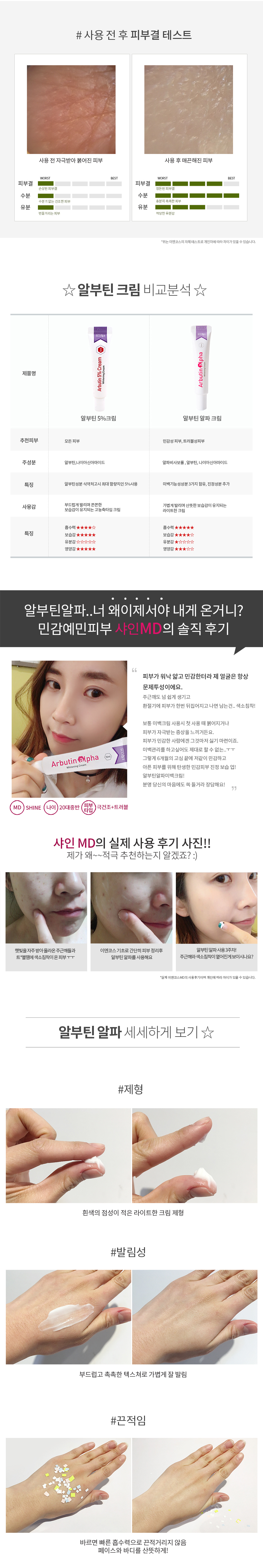 New spots pigmentation Arbutin Alpha Whitening Cre