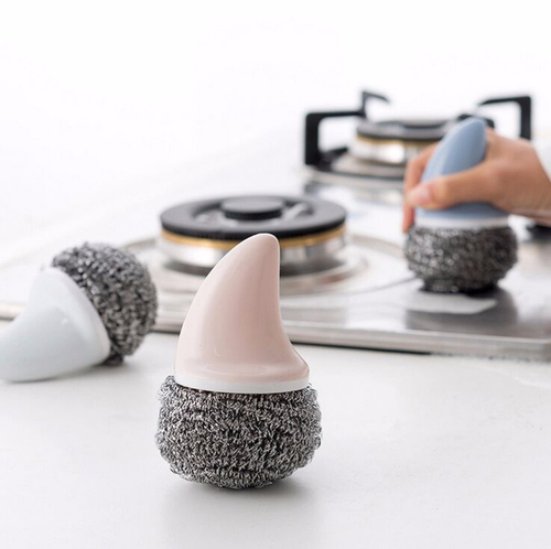 Scrubber Dish Washing Iron Scrub Plump Back Dog Sc