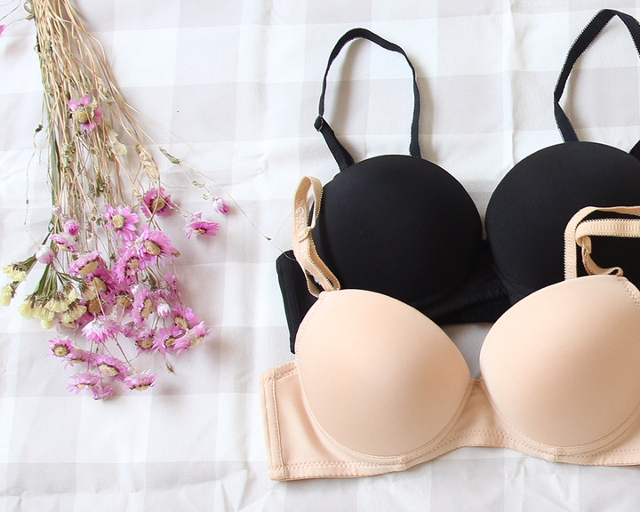 New Small Breast AAA Cup 4CM Push-up Bra Wongpong 