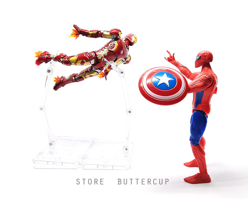 Civil War Movie Hero Figures Separate Marvel Capta