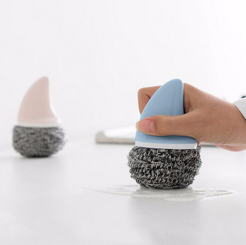 Scrubber Dish Washing Iron Scrub Plump Back Dog Sc