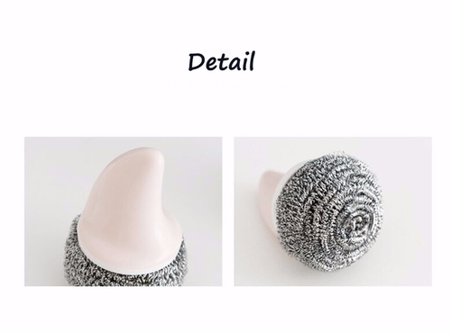 Scrubber Dish Washing Iron Scrub Plump Back Dog Sc