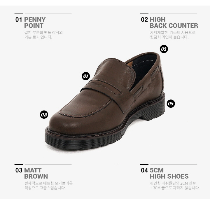 New Men's Dress Shoes BSQT 175 Basic Penny