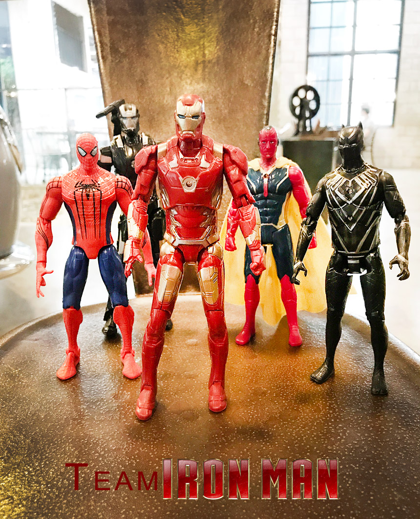 Civil War Movie Hero Figures Separate Marvel Capta