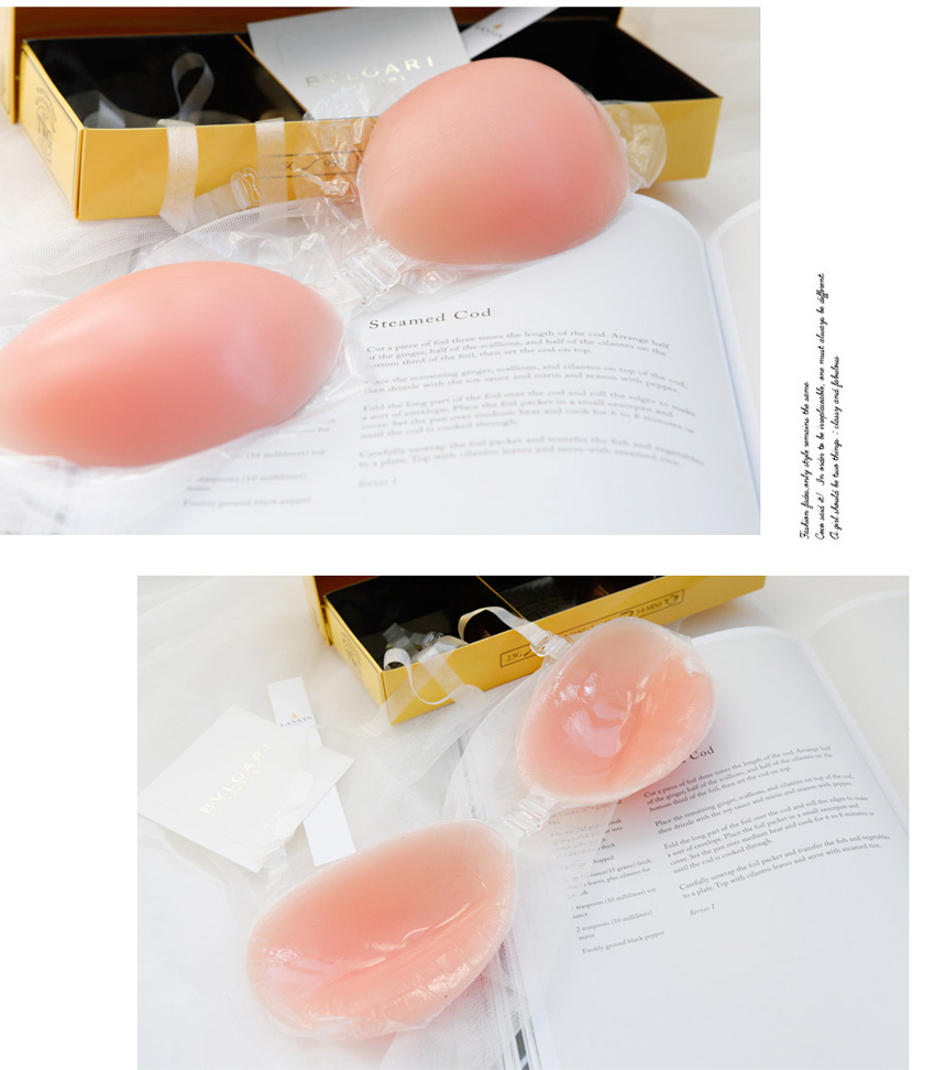 NEW NUBRA Mono Groove Shoulder strap silicone nude
