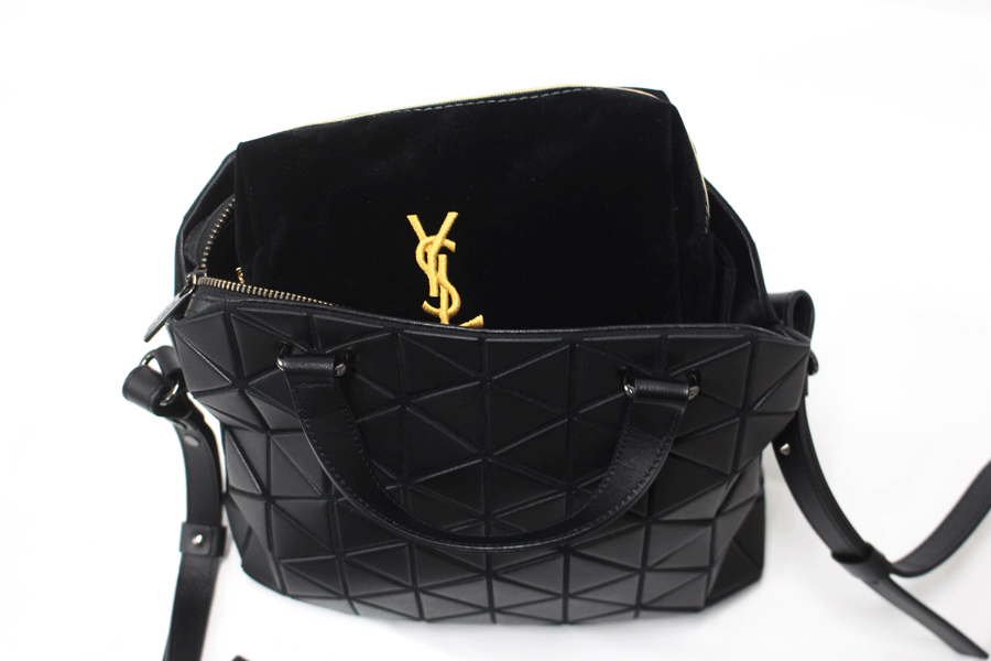 New Erotic Lingerie Suede Pouch Gold Black Travel 