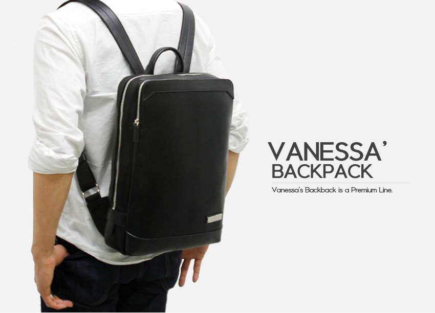 NEW BACKPACK Basic Suit Leather Backpack Men Women