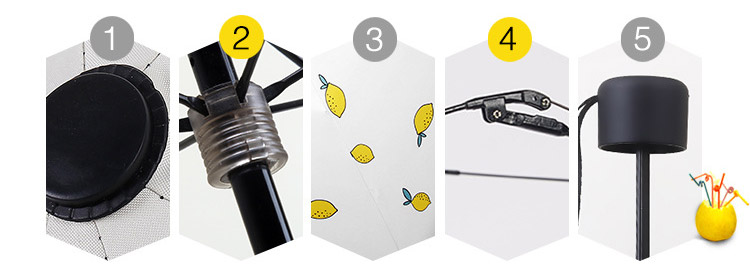 Mini Umbrella UV protection mass production 5 step