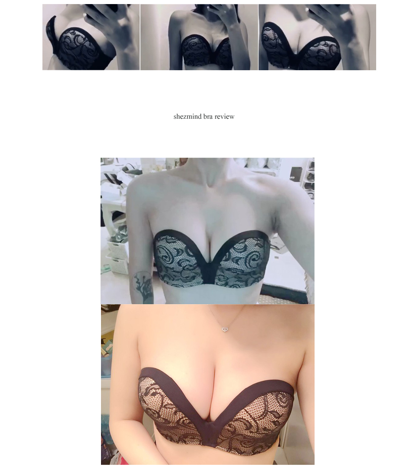 Wedding underwear, noyear semi-cup bra fits easily