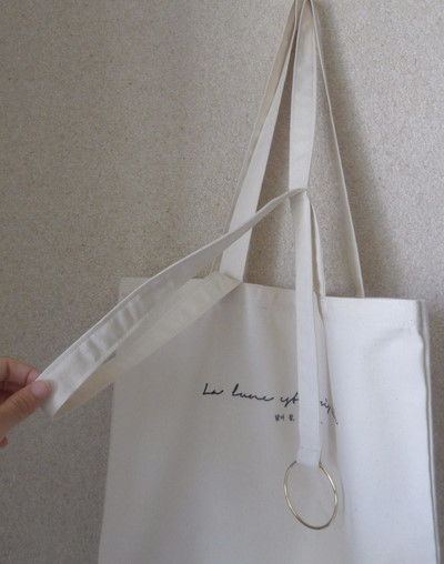 NEW ECO BAG Black O-ring Eco Bag Back Coordination