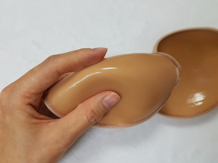NEW NUBRA Yumble Nude Bra Adhesive Corset Silicone