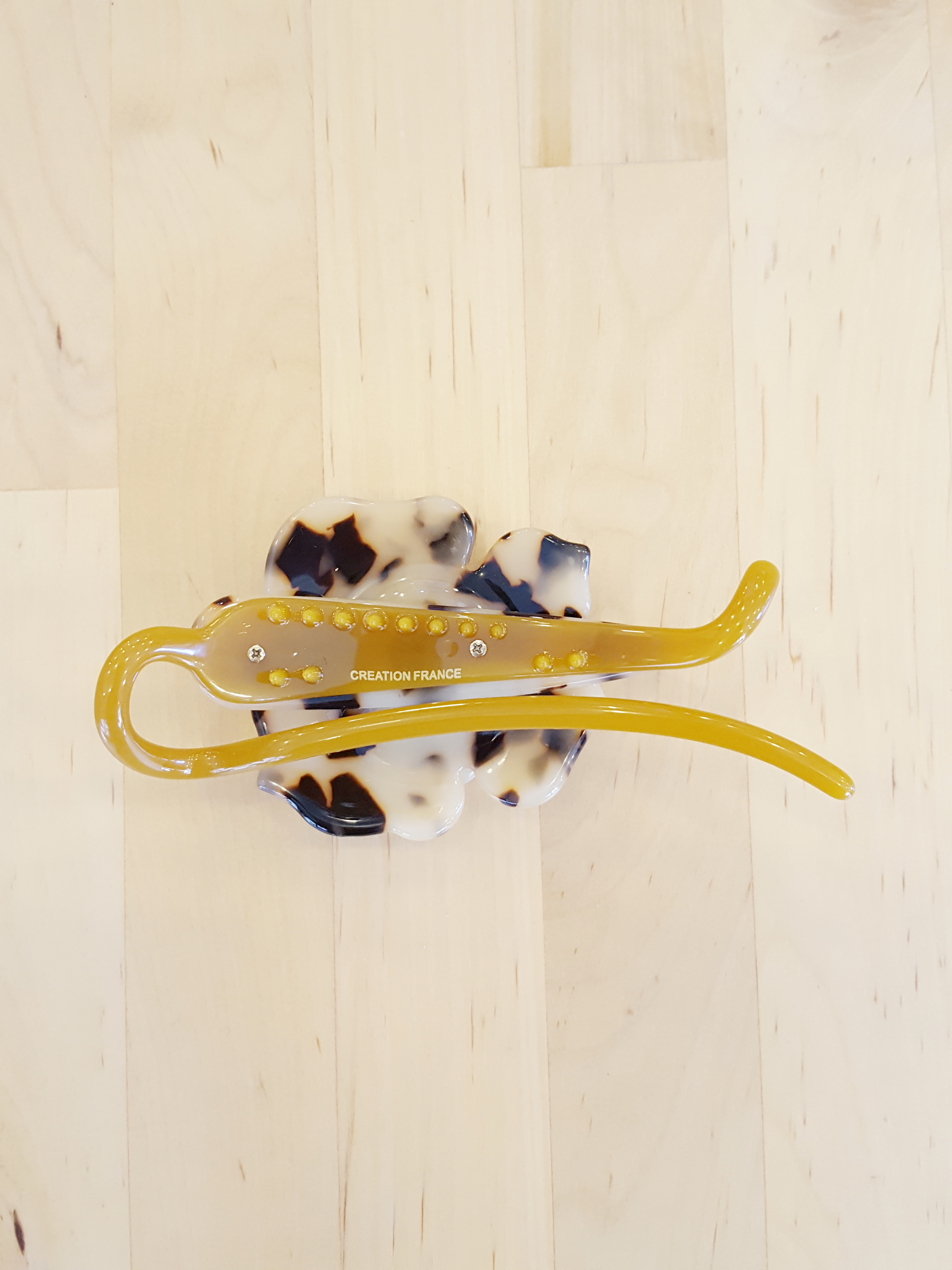 New France Pin Banana Blossom Half Hair Pin High Q