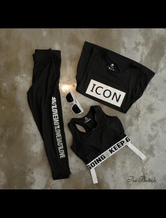 NEW YOGA SET icon Yoga suit 3pcs 2color