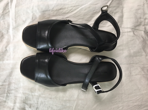 New 2color Stella Wedge Sandals Platform Life Is L