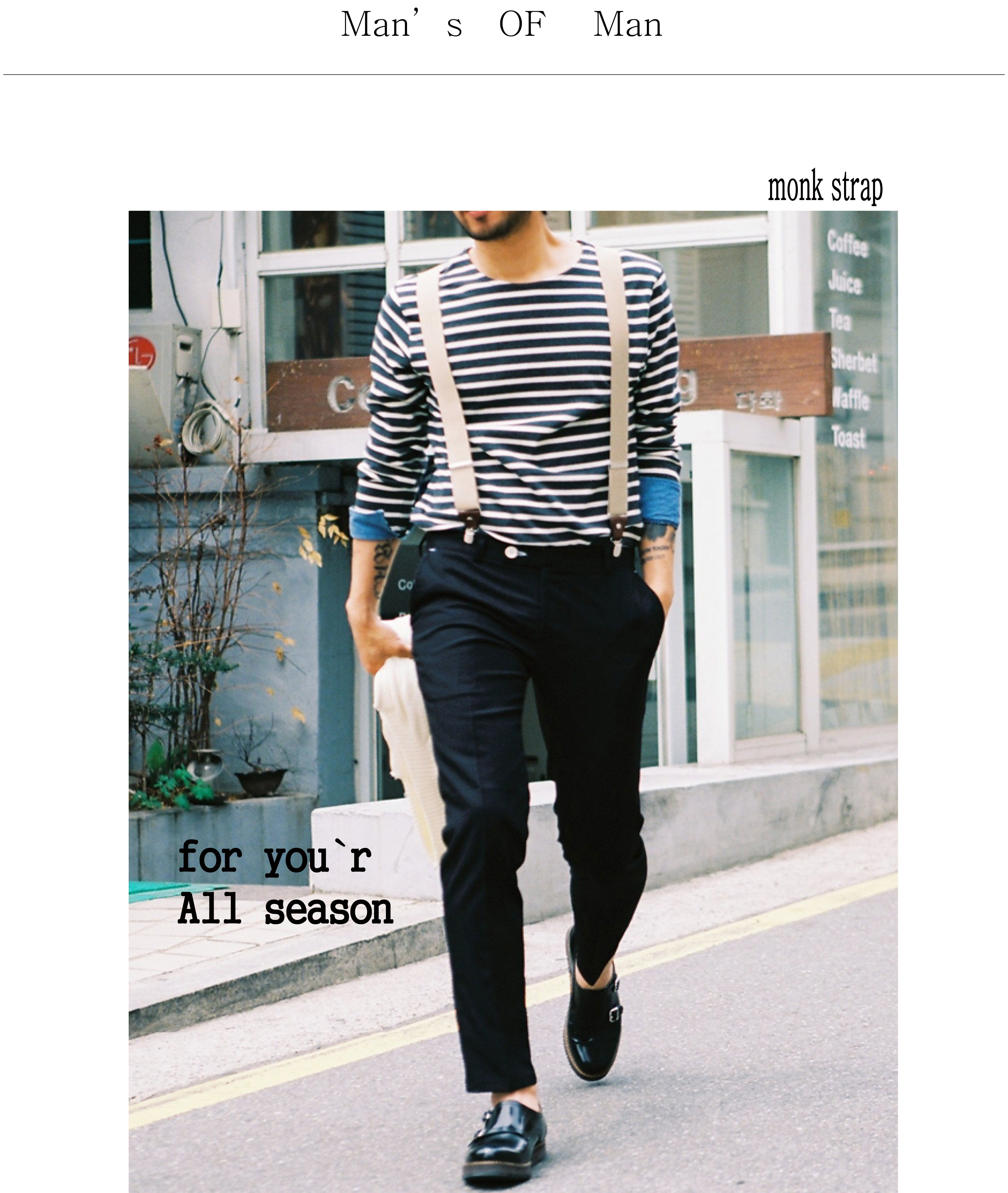 New Men's Dress Shoes Daily Monk Strap Key 7CM