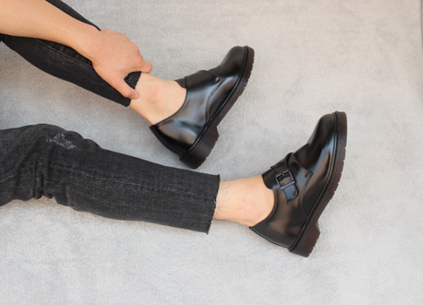 New Men's Dress Shoes Daily Monk Strap Key 7CM