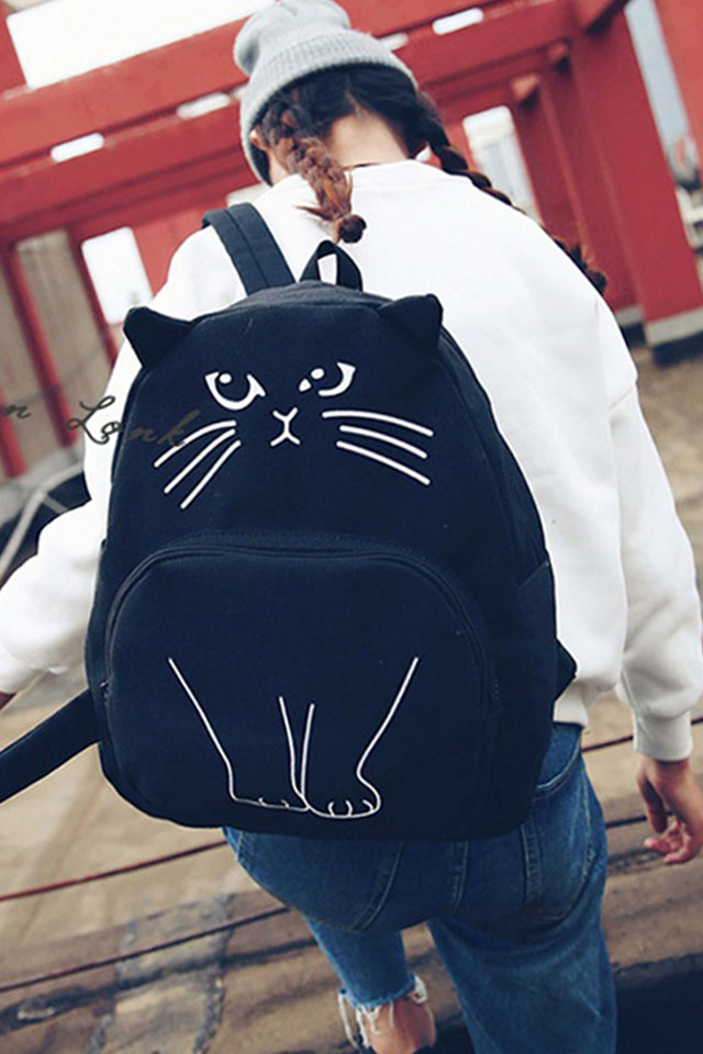 Cat Backpack Carrier Secondary Bag Outing Fashion
