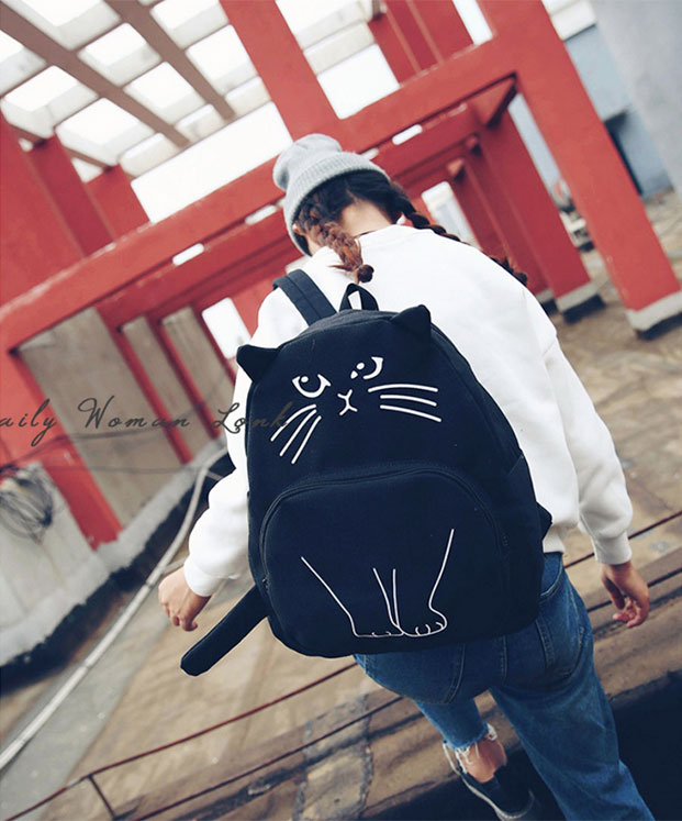 Cat Backpack Carrier Secondary Bag Outing Fashion