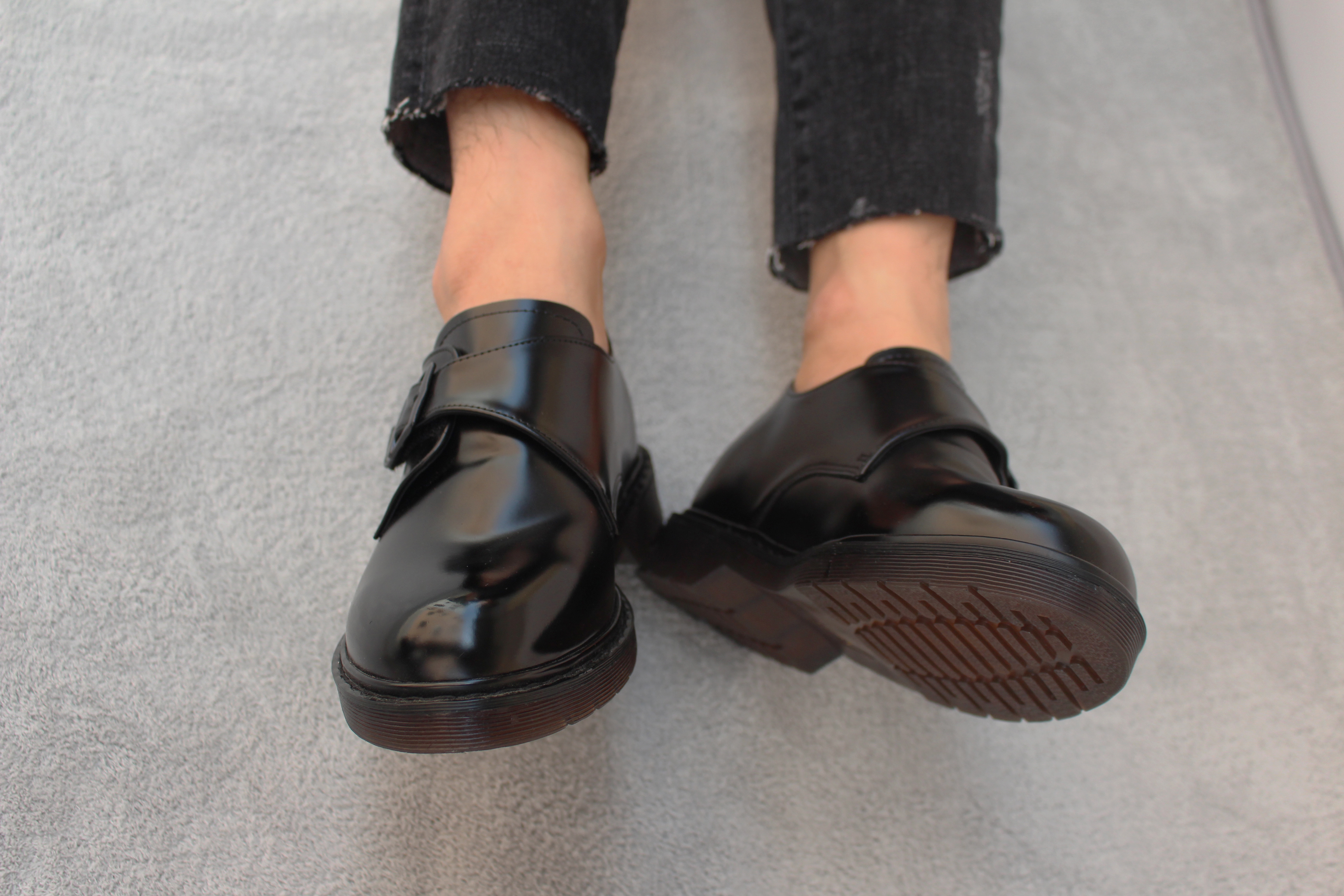 New Men's Dress Shoes Daily Monk Strap Key 7CM