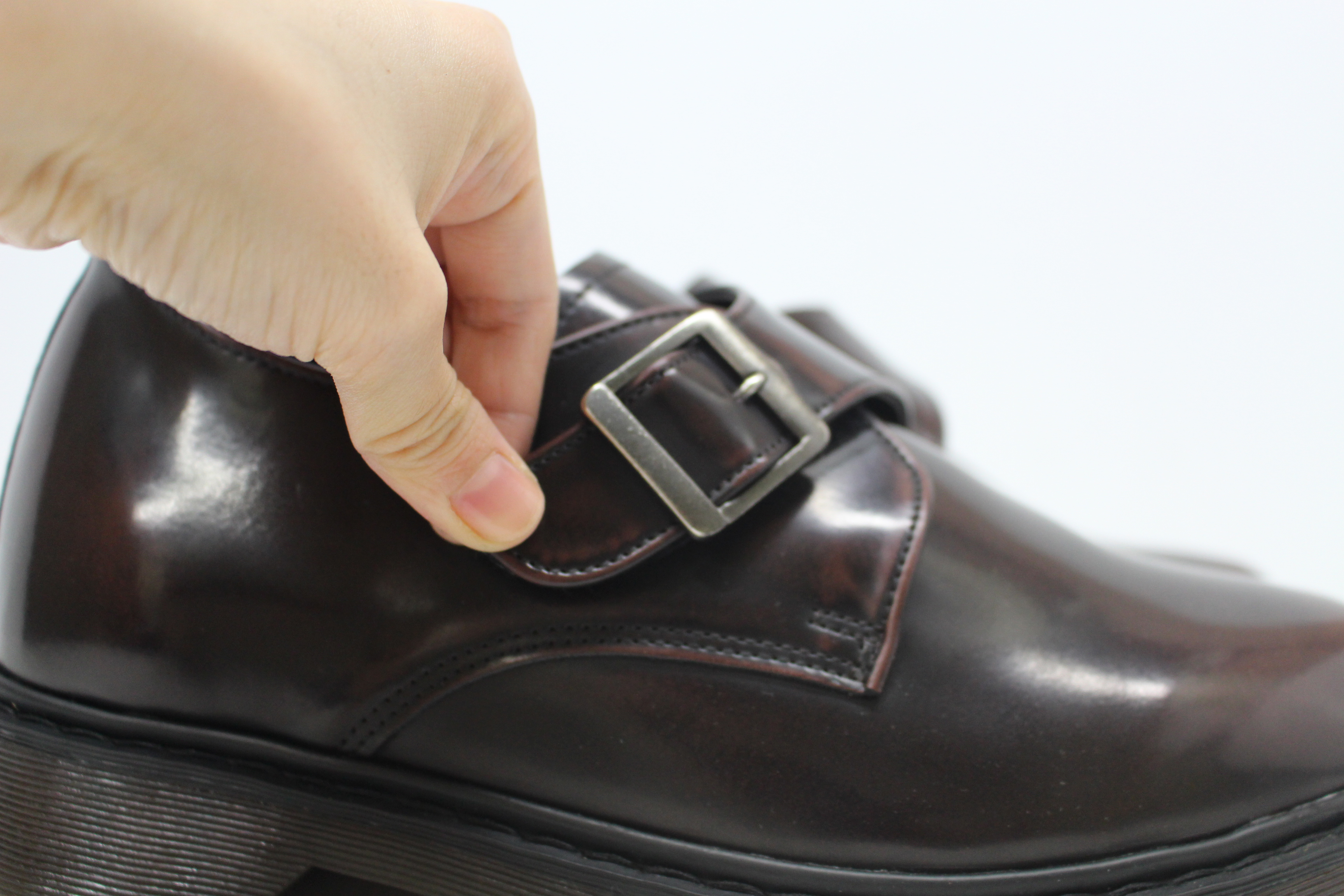 New Men's Dress Shoes Daily Monk Strap Key 7CM