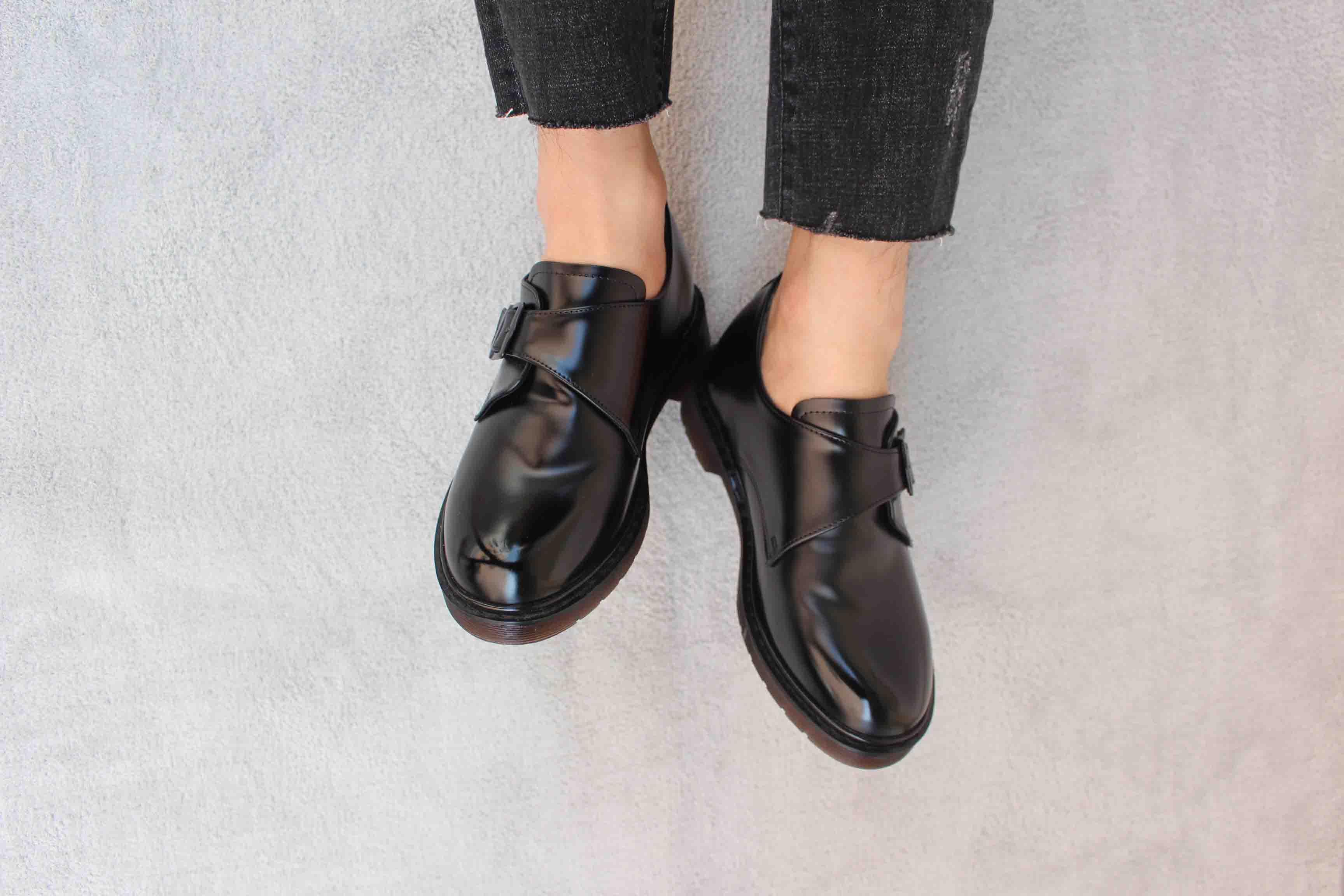 New Men's Dress Shoes Daily Monk Strap Key 7CM