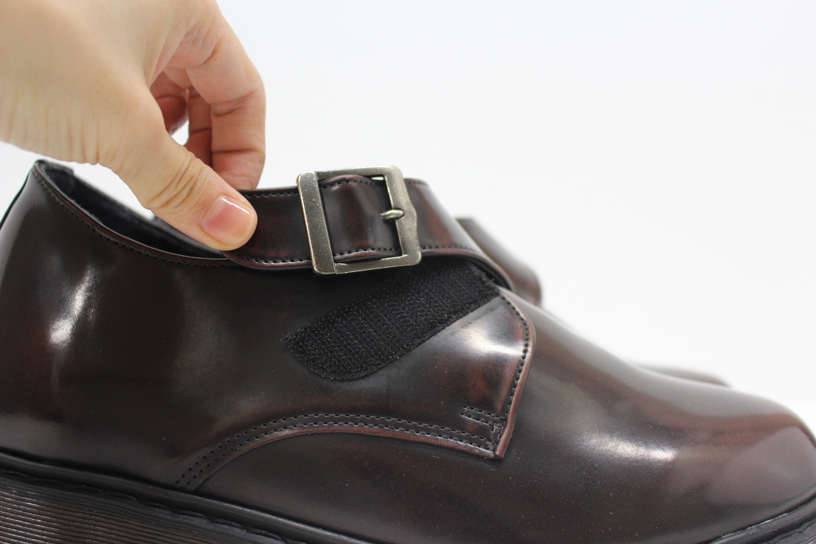 New Men's Dress Shoes Daily Monk Strap Key 7CM