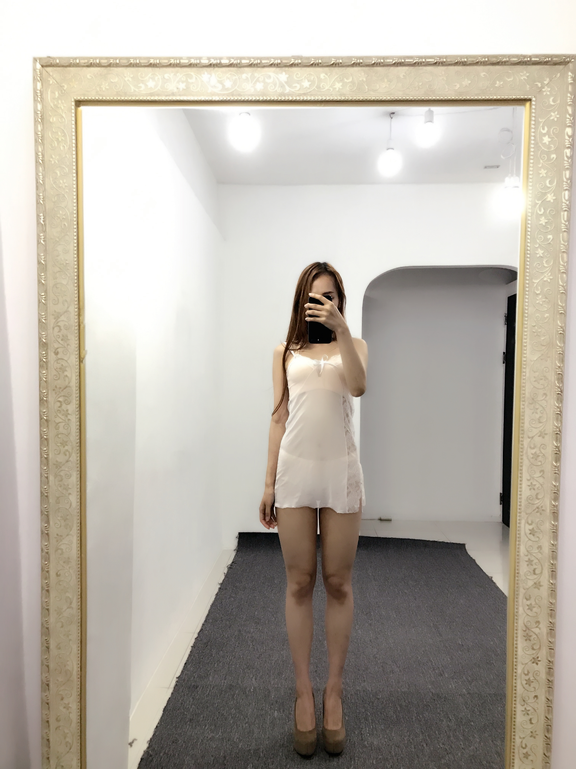 Sexy lingerie Rania slip underwear dress girl set 