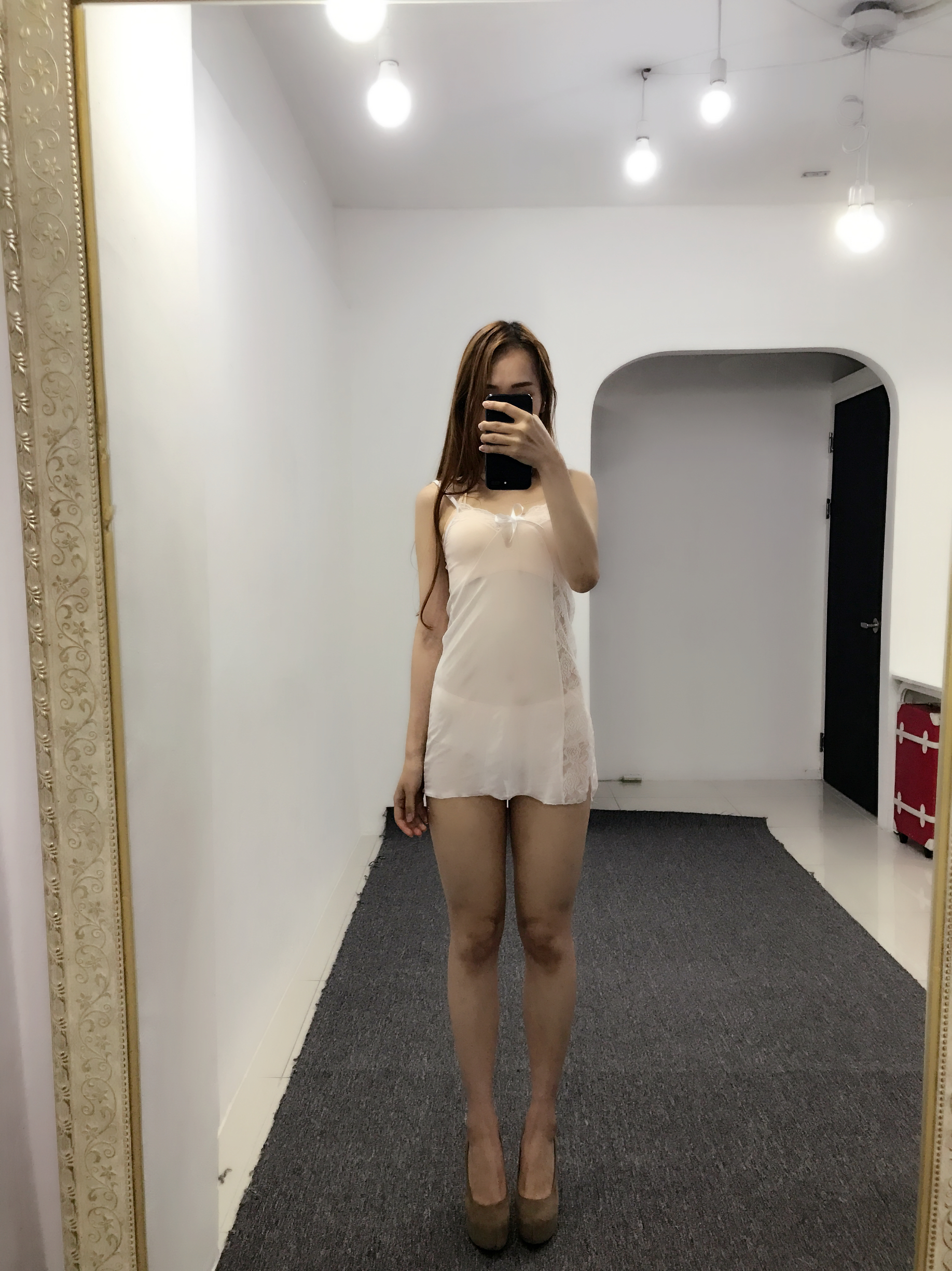 Sexy lingerie Rania slip underwear dress girl set 