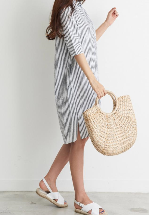 NEW FASHION LADY GIRL DRESS Long Linen One Piece S