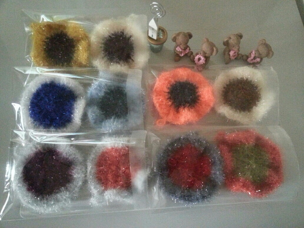 Scrubber Dish Washing Handmade fine scrubbing hand