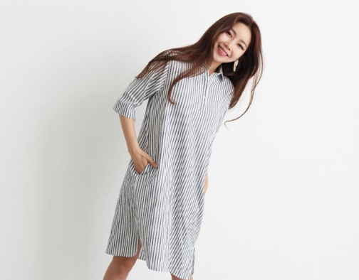 NEW FASHION LADY GIRL DRESS Long Linen One Piece S