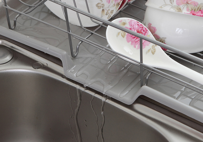 Wide water dropping tableware tray Easy to use pra