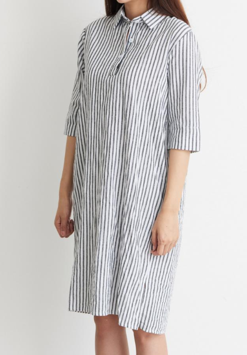 NEW FASHION LADY GIRL DRESS Long Linen One Piece S