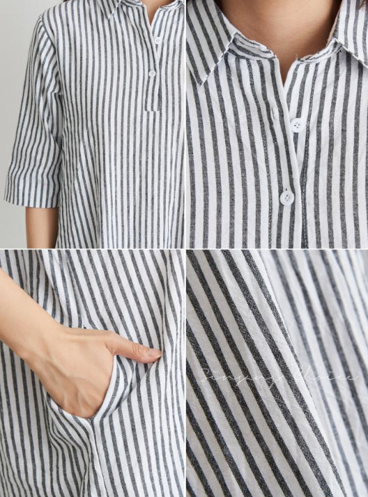 NEW FASHION LADY GIRL DRESS Long Linen One Piece S